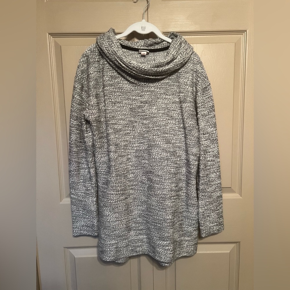 Merona Gray Cowl Neck Women's Sweater